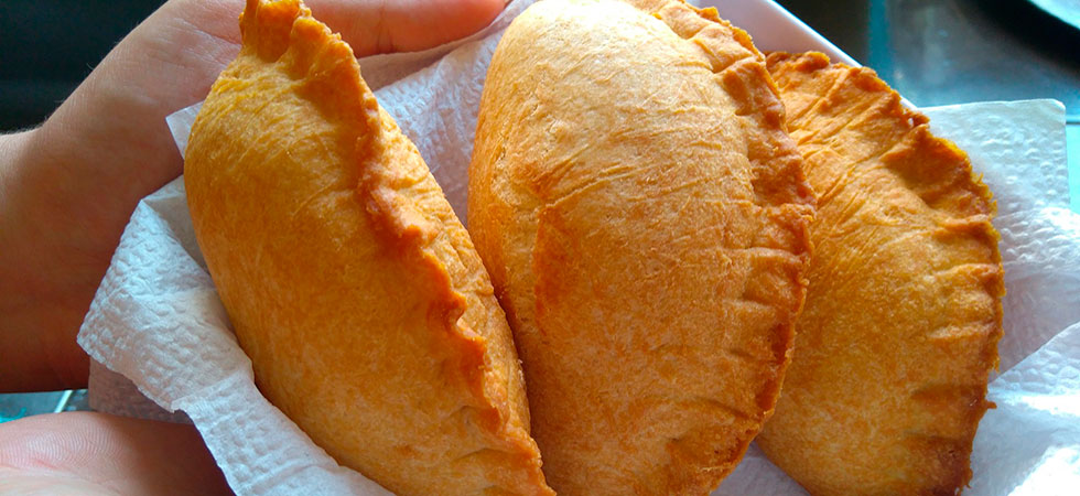 Typical empanadas Colombia