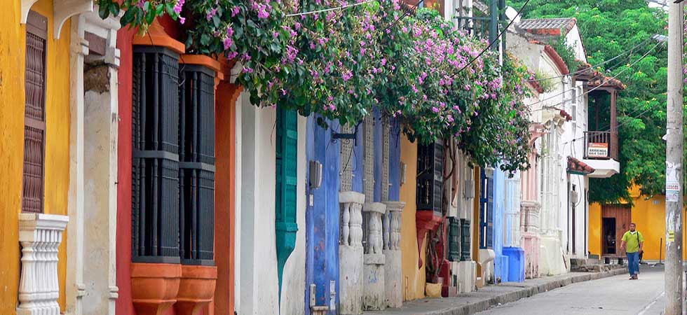 Colombia Cartagena streets