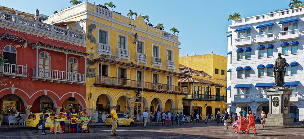 Plaza Cartagena Colombia